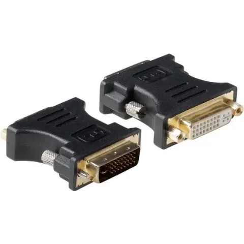 ACT AP1001 changeur de genre de câble DVI 24+5-pin Noir