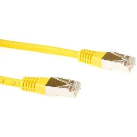ACT CAT5E F/UTP netwerkkabel  7 meter - Geel