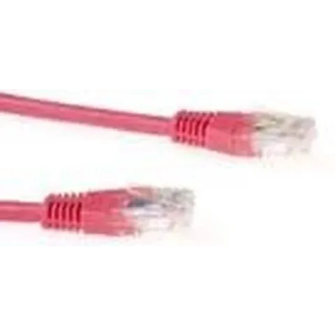 ACT Rode 5 meter LSZH UTP CAT6 patchkabel met RJ45 connectoren