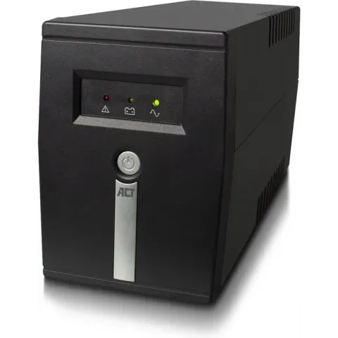 ACT UPS Noodstroom 600VA/360W – 1x stopcontact, 1x C13 - Line Interactive – AC2305