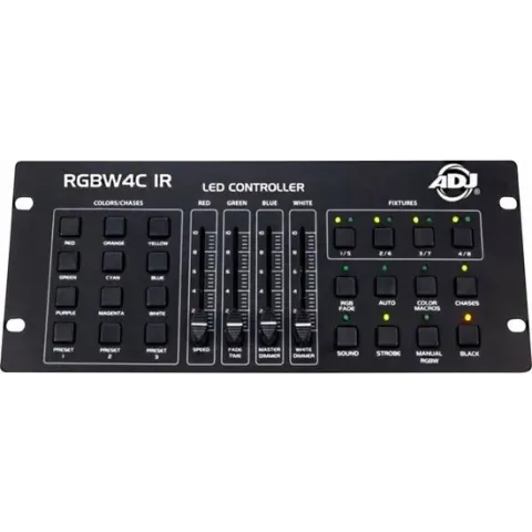 ADJ RGBW4C IR DMX controller 8-kanaals