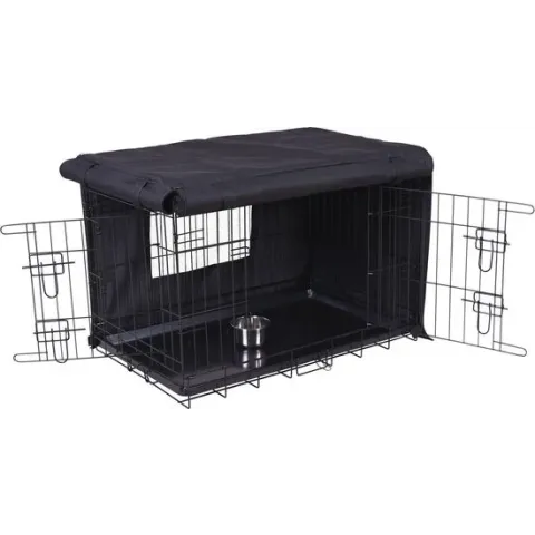 Adori Bench Hoes Zwart - Hondenbench - 111x73.4x78.8 cm