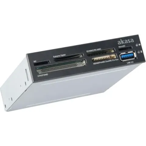 Akasa USB 3.0 SuperSpeed geheugenkaartlezer Intern