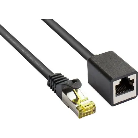 Alcasa 8070VR-005S netwerkkabel 0,5 m Cat7 S/FTP (S-STP) Zwart