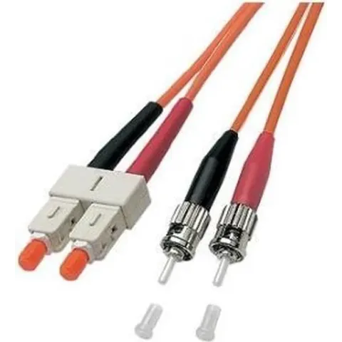Alcasa LW-805TC Glasvezel kabel 5 m OM2 ST SC Oranje