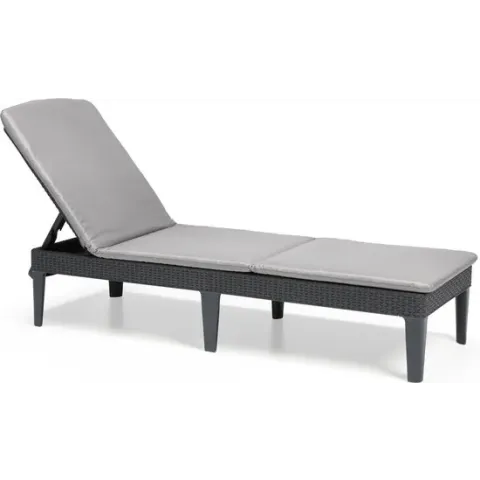 Allibert Jaipur Ligbed – 187,5x58x29cm – Grafiet