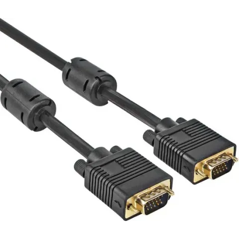 Allteq VGA (D-Sub) naar VGA (D-Sub) kabel - 40 meter - Zwart