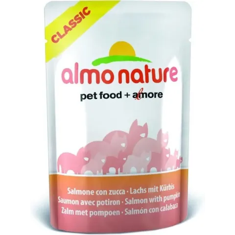 Almo Nature Classic - Nature Zalm & Pompoen - 24 x 55 gr