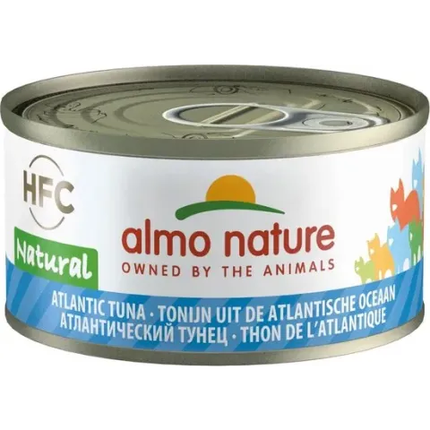 Almo Nature Kat HFC Natvoer - Natural - Tonijn uit de Atlantische Oceaan 24 x 70g