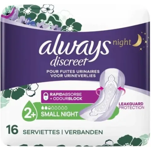 Always Discreet Incontinent light Pad small - 16 Stuks - Incontinentiepads