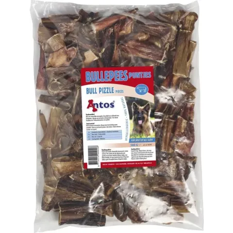 Antos Bullepeespuntjes Hondensnack - 500 g