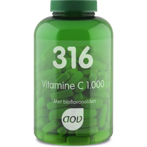 AOV 316 Vitamine C 1.000 Voedingssupplementen - 180 tabletten