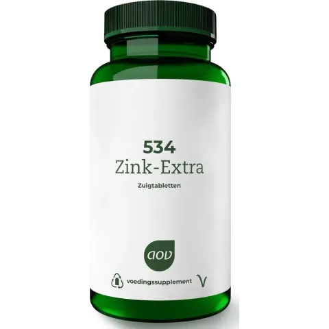 AOV 534 Zink-Extra - 90 zuigtabletten - Mineralen - Voedingssupplement