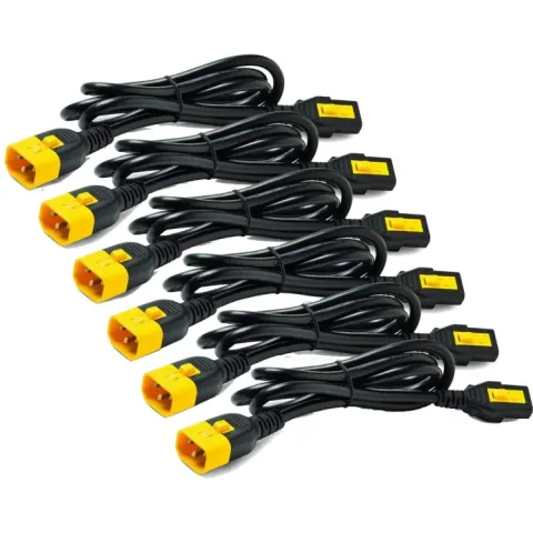 APC Stroomkabel Kit C13-C14 IEC, 0.6m 6 stuks, AP8702S-WW