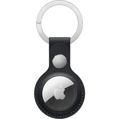 Apple AirTag Leather Key Ring - Midnight
