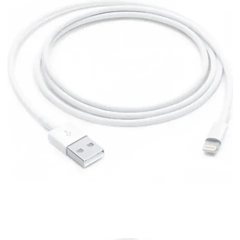 Apple Lightning naar USB Kabel - 2 meter - iPhone Apple Oplaadkabel - Ondersteunt snelladen - Geschikt voor iPhone / iPad / Airpods - 2m