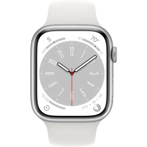 Apple Watch Series 8 - 41mm - Zilver Aluminium