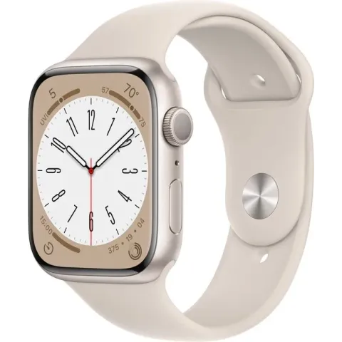 Apple Watch Series 8 - 45mm - Sterrenlicht Aluminium