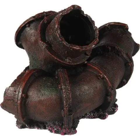 Aqua Della Metalen Buizen - Aquarium - Ornament - 22x15x15 cm