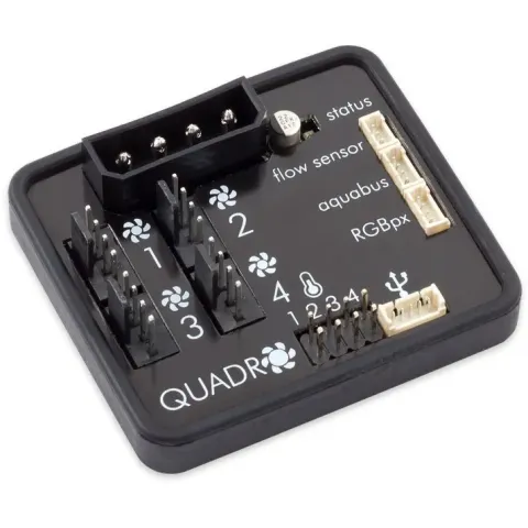 Aquacomputer QUADRO Fancontroller voor PWM-fans