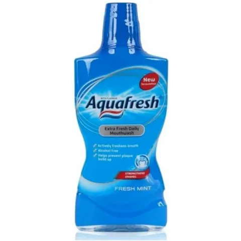 Aquafresh Mondwater - Fresh Mint - 500 ml