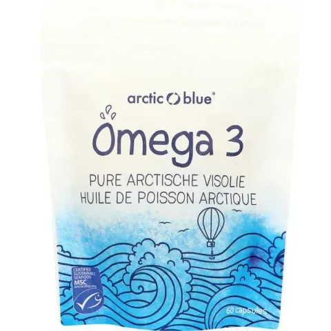 Arctic Blue Omega 3 - 60 capsules - Vetzuren - Voedingssupplement