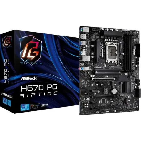 ASRock H670 PG Riptide RAID, Gb-LAN, Sound, ATX