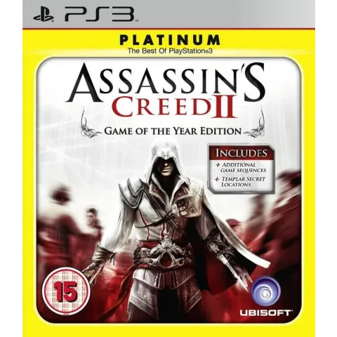 Assassin's Creed 2 Game of the Year Edition (platinum)