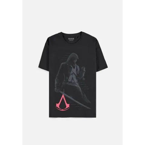 Assassin's Creed Heren Tshirt -S- Arno Dorian Zwart