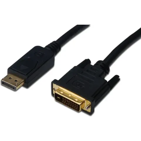 ASSMANN Electronic AK-340306-020-S video kabel adapter 2 m DisplayPort DVI-D Zwart