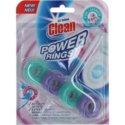 At Home Toilet Block Power Rings Aqua Power 40 Gr