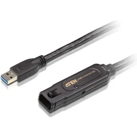 Aten UE3310-AT-G USB-kabel 10 m 3.2 Gen 1 (3.1 Gen 1) USB A Zwart