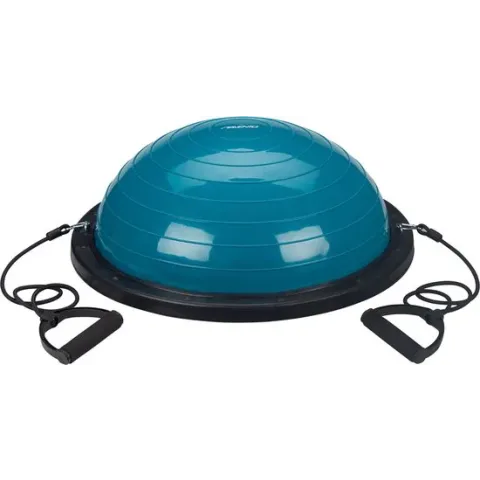 Avento Balanstrainer + 2 weerstandsbanden - Ø 58 cm - Zwart/Blauw