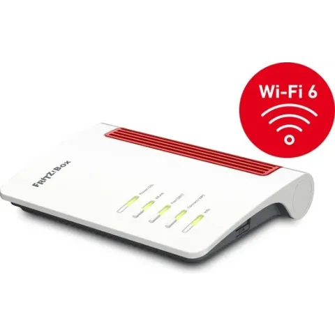 AVM FRITZ!Box 7530 AX - Draadloze Router - 1800 Mbps - WiFi 6 -  Wit