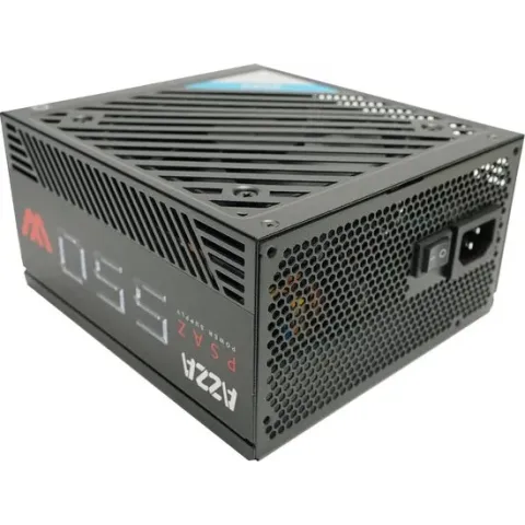 AZZA PSAZ-550W 550W, PC power supply (juodas, 2x PCIe)