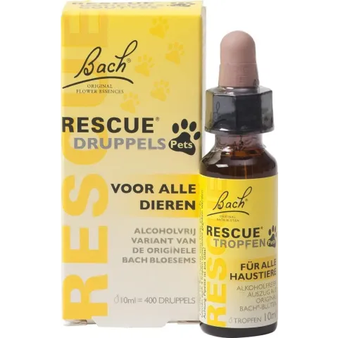 Bach Rescue Remedy Pets Druppels - Dieren Antistressmiddel - 10 ml