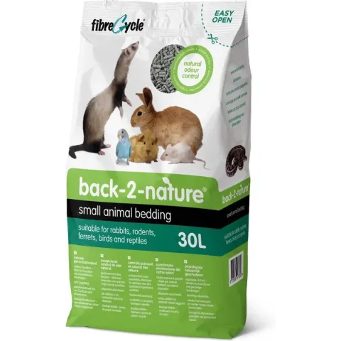 Back-2-Nature Bodem voor Knaagdieren - Bodembedekking -  30 L
