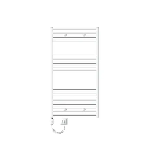 Badkamerradiator Elektrisch 750x1200 Mm Wit, Recht, 1200w