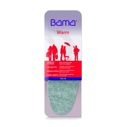 Bama Inlegzool Felta Grijs - Schoenonderhoud - 41