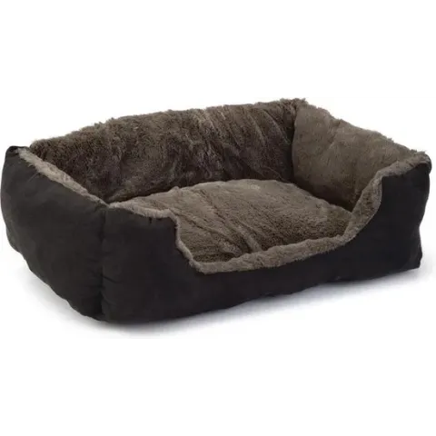 Beeztees Baboo - Kattenmand - Taupe/Zwart - 48 x 37 x 18 cm