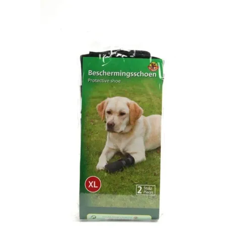 Beeztees Beschermingsschoen - Hond - Zwart - XL
