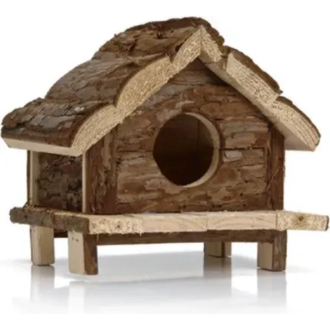 Beeztees Forest Chalet - Knaagdier - 15x15x16,5 cm