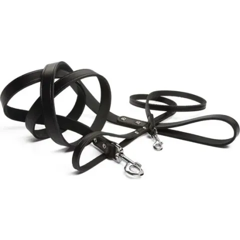 Beeztees Geniet Hondenriem - Zwart - 100 cm x 12 mm