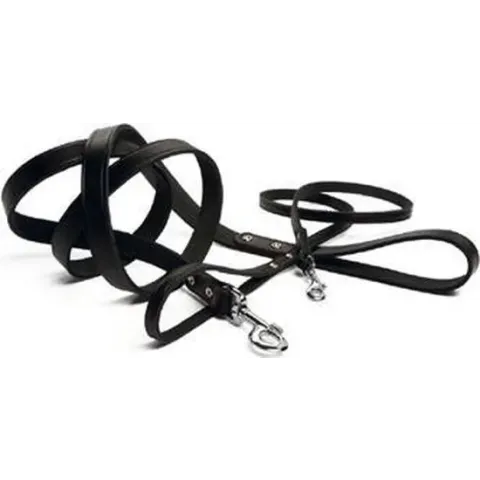 Beeztees Geniet Hondenriem - Zwart - 200 cm x 20 mm