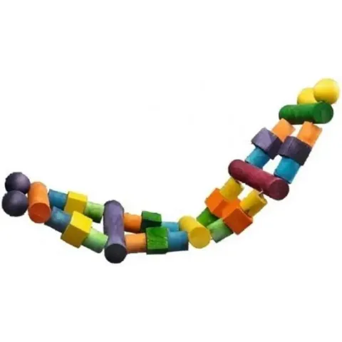 Beeztees Ladder+Blokken - Papegaai - 64x18 cm