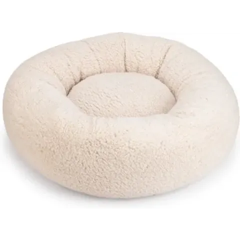 Beeztees Memory Foam Jaxx - Hondenmand - Pluche - Beige - 60x60x25 cm