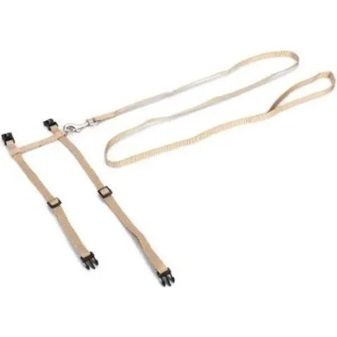 Beeztees Uni - Kattentuig - Nylon - Beige - 27-45 cm x 10 mm