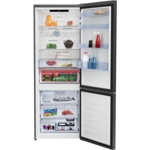Beko RCNE560E40ZXBRN Koelkast met vriesvak