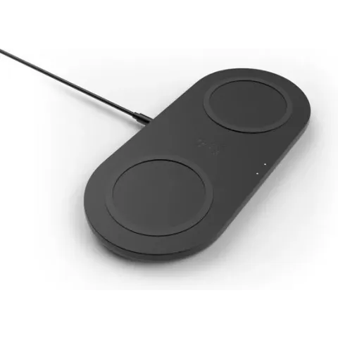 Belkin Dual Qi Draadloze oplader - 2x 10W - zwart