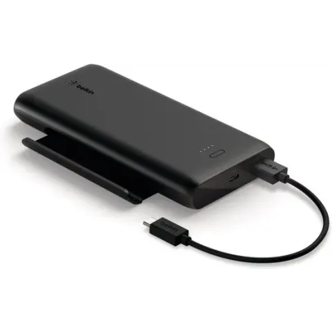 Belkin Powerbank 10.000 mAh - Stand Play Series - Zwart